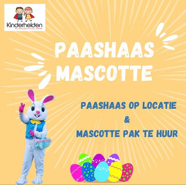 Paashaas mascotte, Ophalen, Nieuw