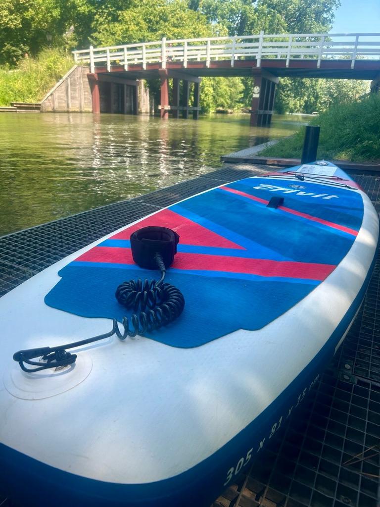 Crivit SUP Board met pomp, vin, peddel en reparatiekit, Ophalen, Zo goed als nieuw, SUP-boards