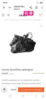 2x opberghoezen lacros elektrisch 24 inch, Ophalen of Verzenden, 20 inch of meer