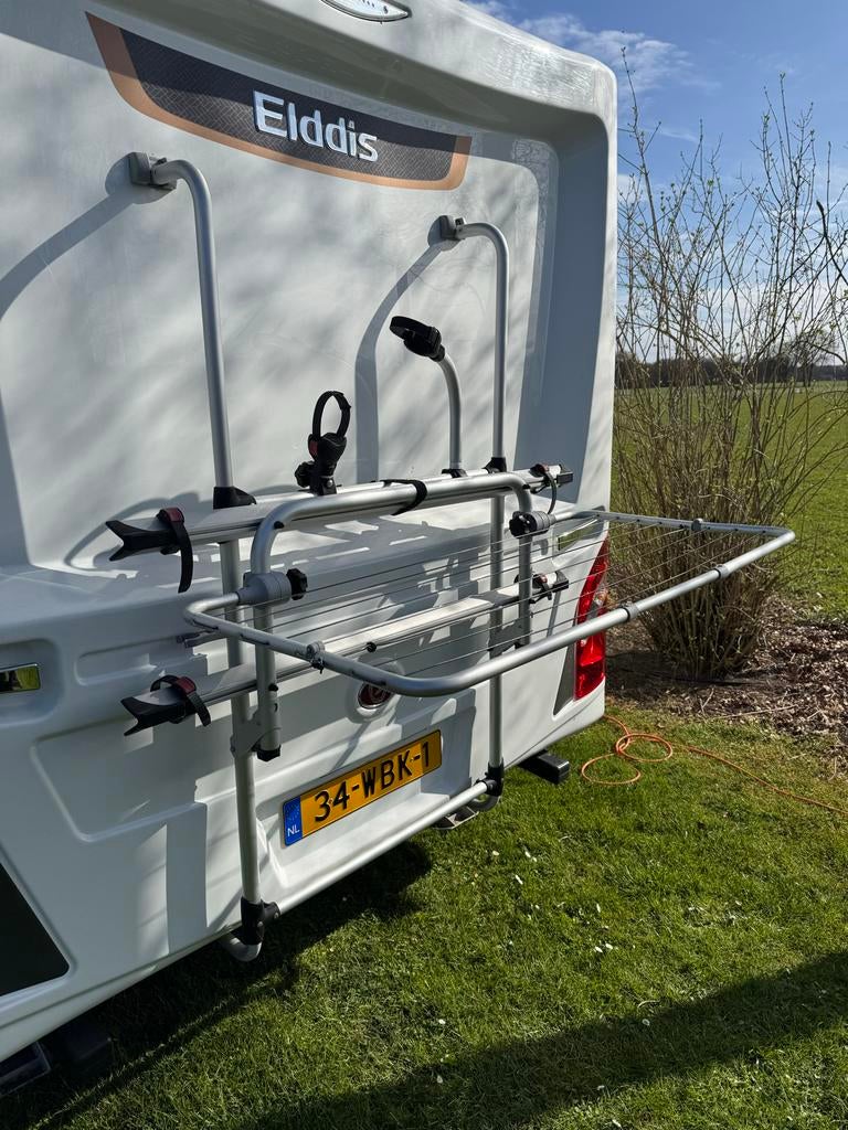 Fiamma Carry-Bike Universal met wasrek, Ophalen, 2 fietsen, Gebruikt, Achterklepdrager