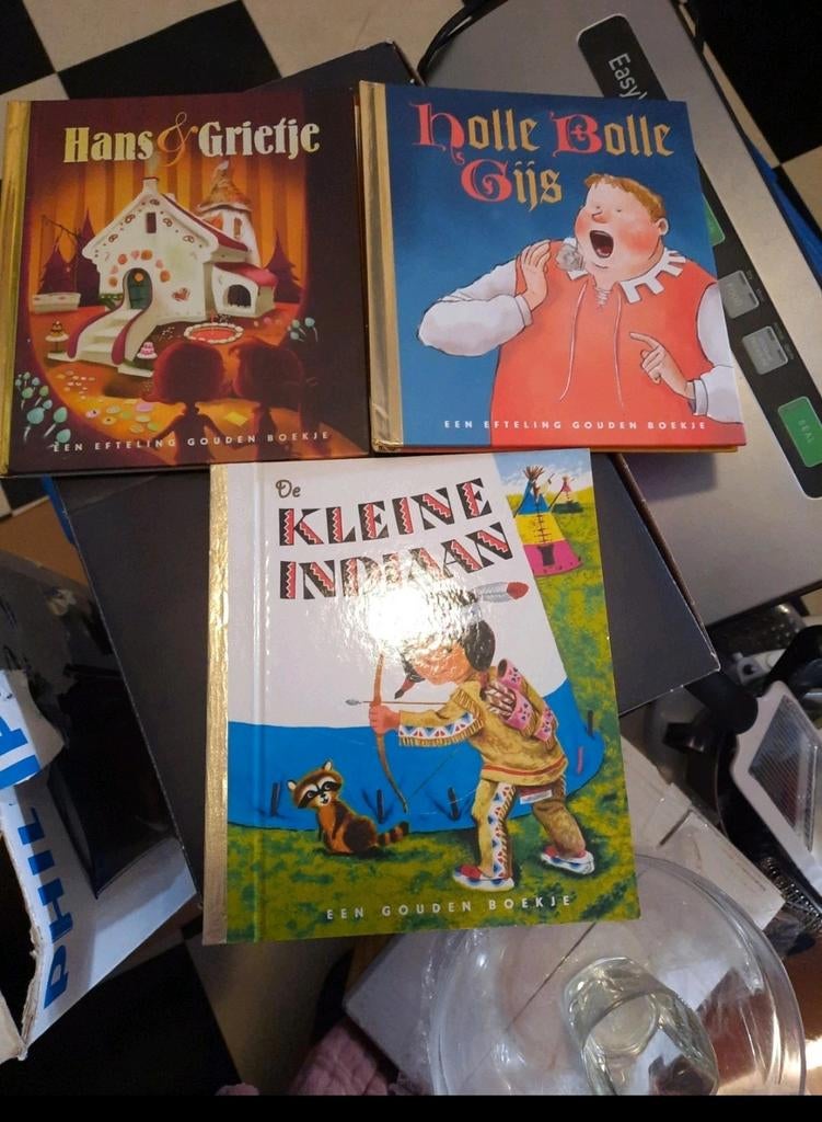 3 Gouden Boekjes, Ophalen of Verzenden, Gelezen, Diverse auteurs, Sprookjes
