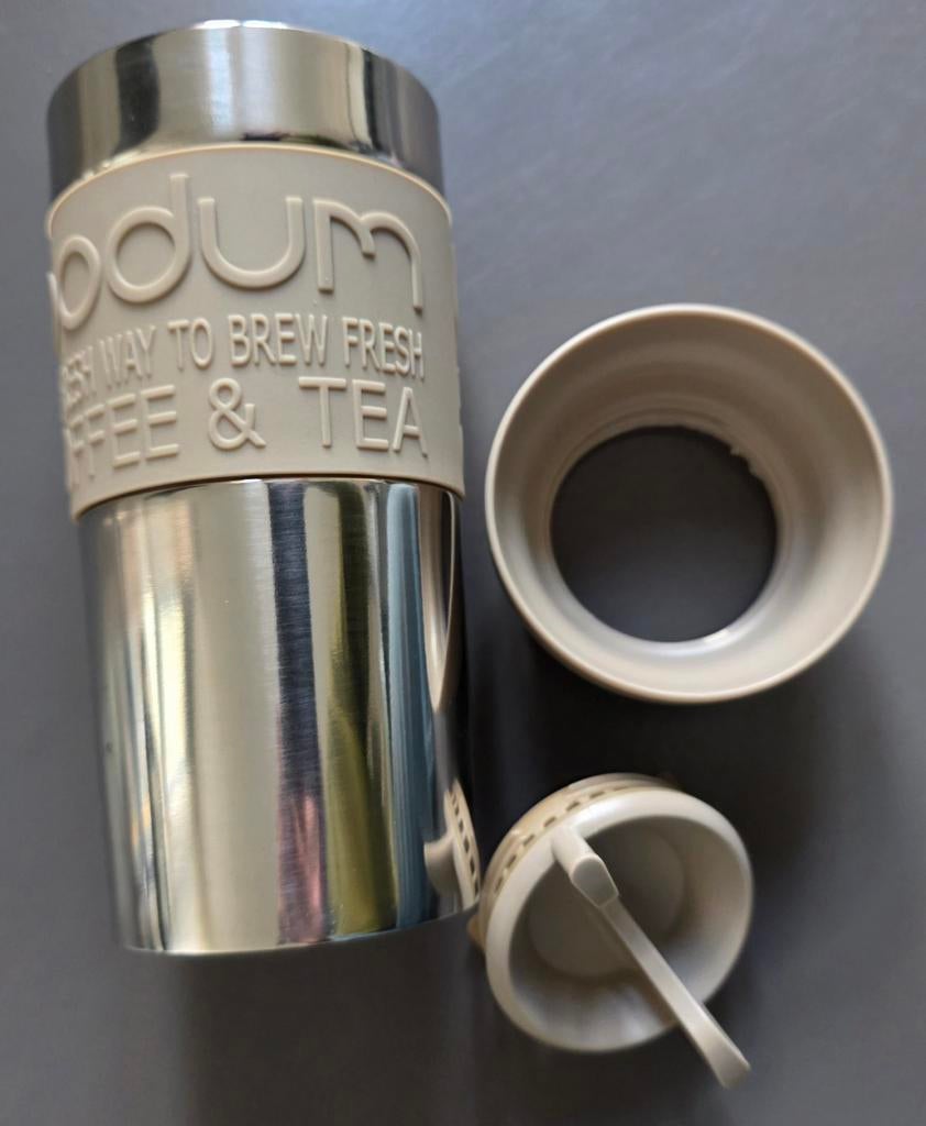 Bodum reisbeker rvs, Ophalen of Verzenden, Nieuw