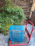 Kachel Godin, 100 liter of meer, Ophalen, Transportkar