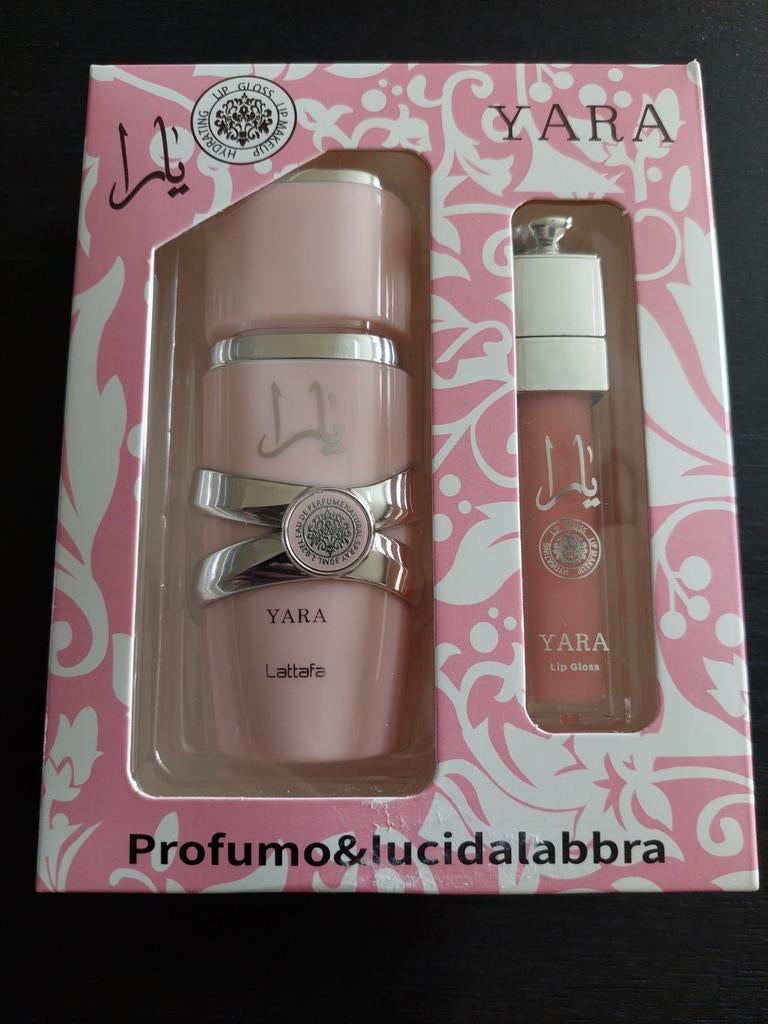 Yara parfum 30ml met lipgloss, Ophalen of Verzenden, Nieuw