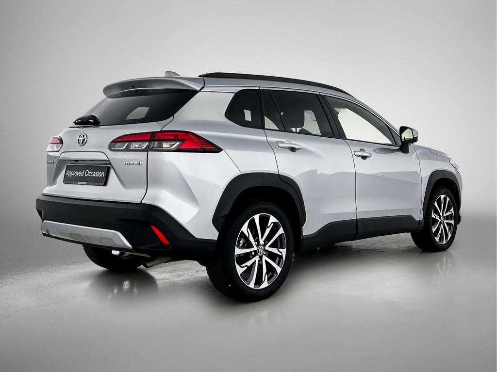 Toyota Corolla Cross Hybrid 200 Dynamic Limited | Elektrisch, Auto's, Toyota, 12 maanden, Stof, Gebruikt, 4 cilinders