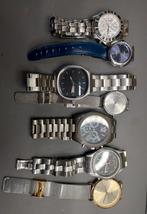 Lot met 7 werkende horloges, Festina, Skagen, Daniël Hechter, Sieraden, Tassen en Uiterlijk, Horloges | Heren, Overige merken