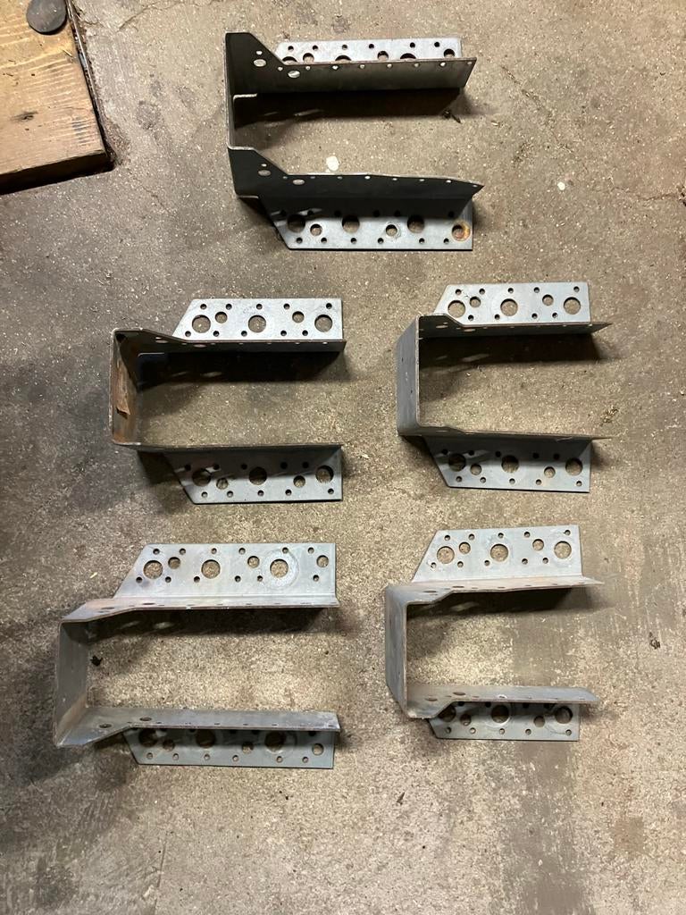 Balkbeugels muurbeugels balkdrager 5 stuks, Doe-het-zelf en Verbouw, Ophalen of Verzenden, Gebruikt, 100 tot 250 mm, Overige typen