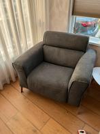 Mooie fauteuil, antraciet. Merk Natuzzi., Ophalen, Eenpersoons, 75 tot 100 cm, Zo goed als nieuw