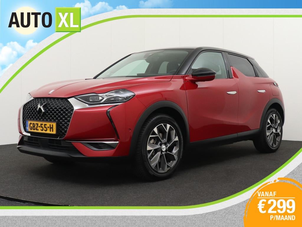 DS DS 3 Crossback Opéra Plus 50 kWh (94% SOH) Leder 360* Ca, Auto's, DS, 136 pk, Gebruikt, Zwart, 1498 kg