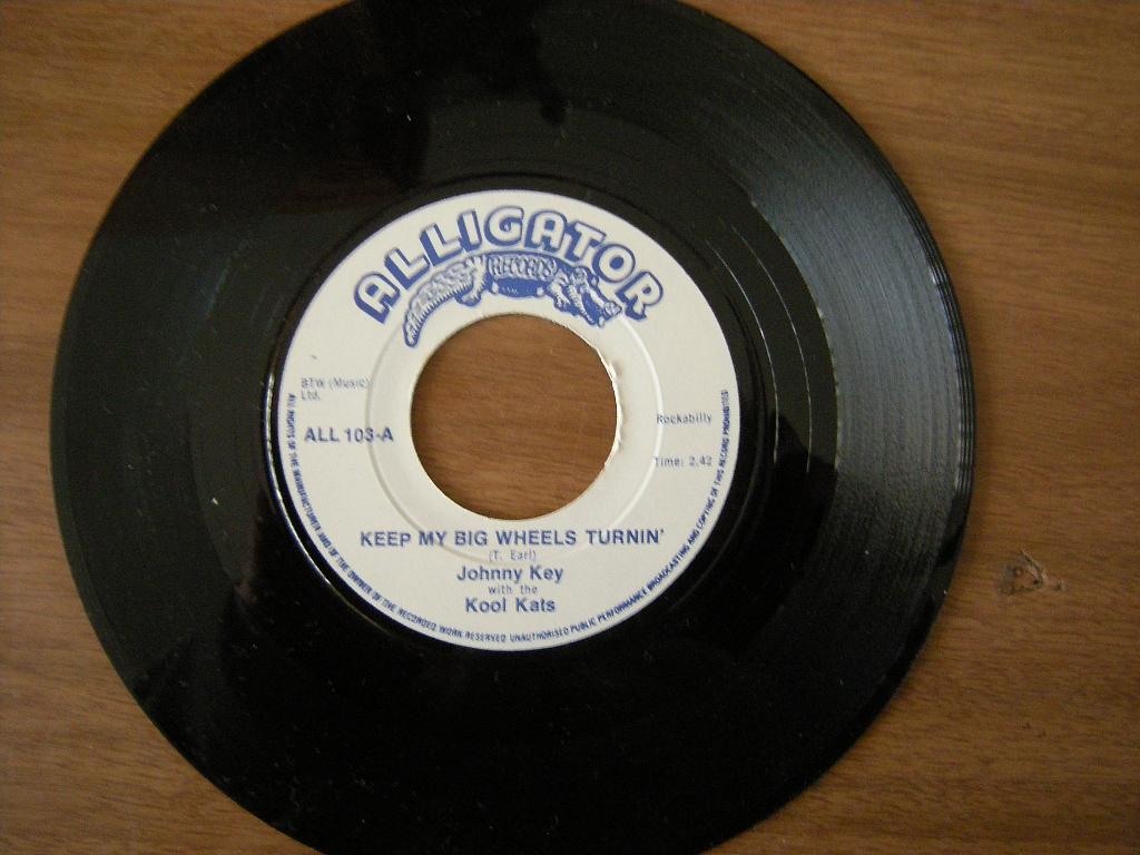 Johnny Key with the Kool Cats (Keep My Big Wheels Turnin'), Gebruikt, 7 inch, Single, Ophalen of Verzenden