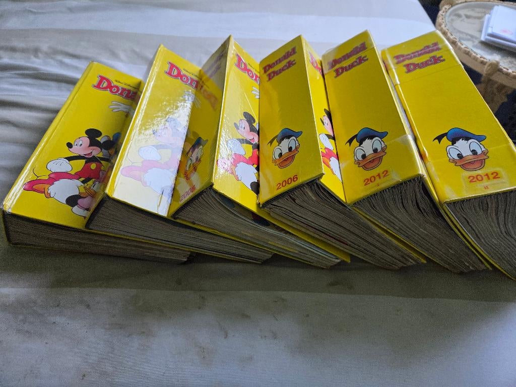 Donald Duck, klappers, Meerdere stripboeken, Ophalen of Verzenden, Gelezen