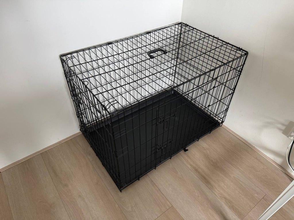 Binnenkennel / pet cage 92,5 x 57,5 x 64 cm, Dieren en Toebehoren, Ophalen, Hondenkennel, Minder dan 65 cm, Zo goed als nieuw