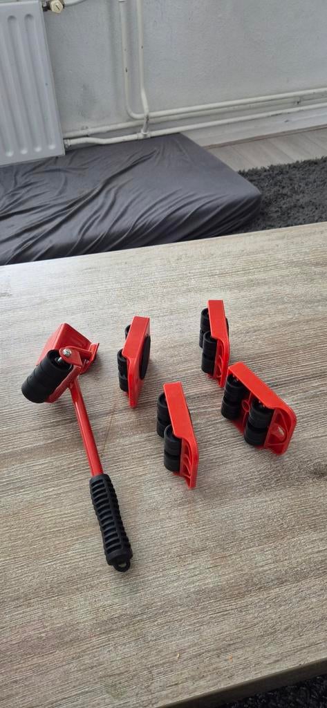 Meubelroller set, Ophalen of Verzenden