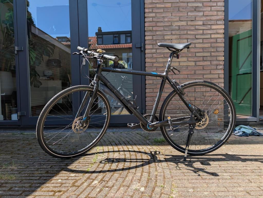 Cube Hyde 54cm met Alfine naafversnelling en schijfremmen, Fietsen en Brommers, Gebruikt, Versnellingen, Schijfrem, 53 tot 57 cm