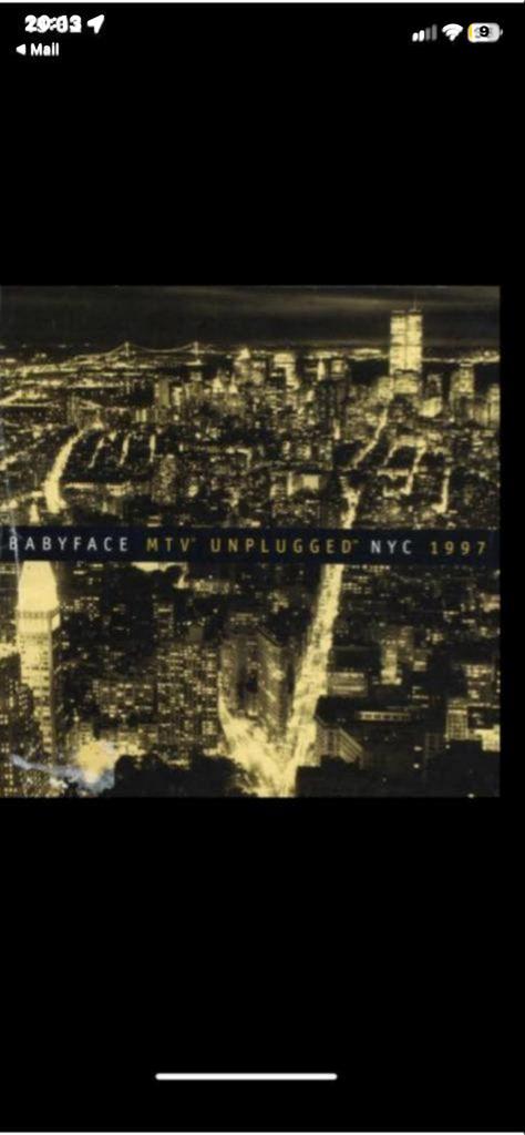 Babyface MTV Unplugged NYC 1997 CD, Ophalen of Verzenden, 1990 - 1999, Gebruikt, R&B