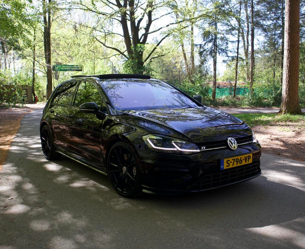 Volkswagen Golf R Performance Akrapovic 2.0 Full 2018 Zwart, Auto's, 4 cilinders, 1984 cc, Alcantara, Zwart