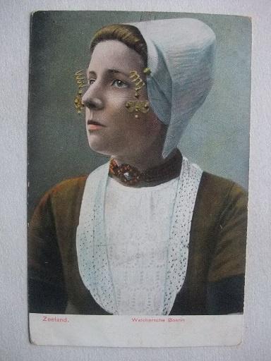 P175 Zeeland - Boerin Walcheren klederdracht, Verzenden, Voor 1920, Ongelopen, Zeeland