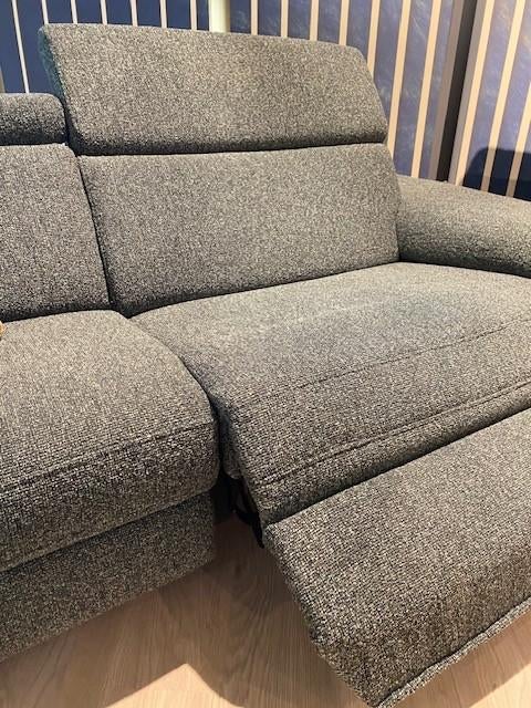 Relaxbank, Ophalen, 100 tot 125 cm, Rechte bank, Stof