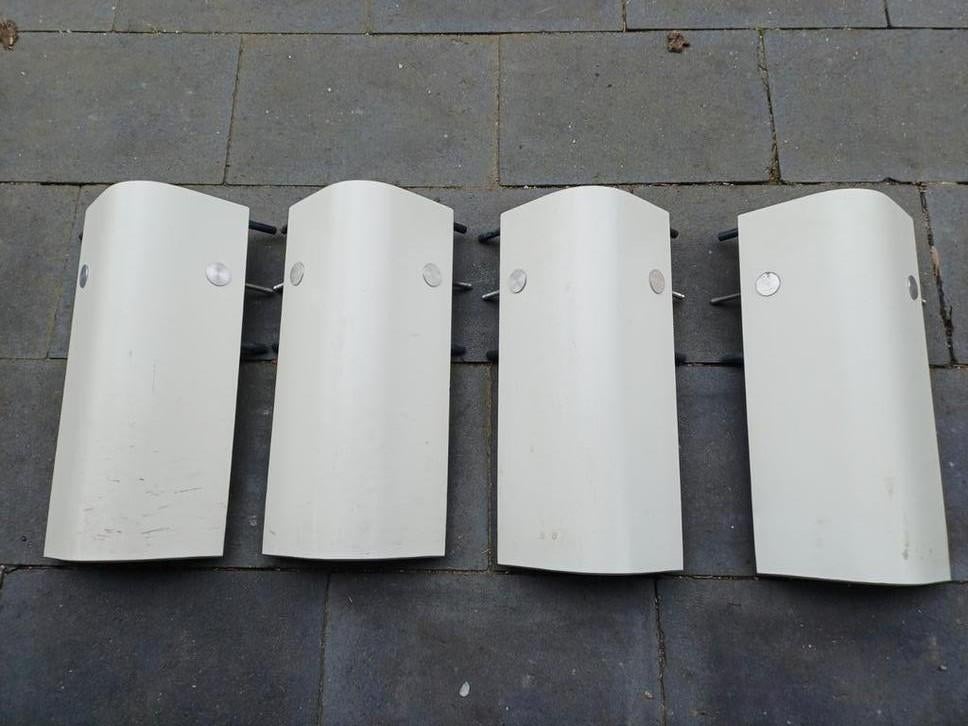 Auping Aronde poten 34.5 cm hoog wit, Ophalen of Verzenden, Gebruikt, Wit, Hout