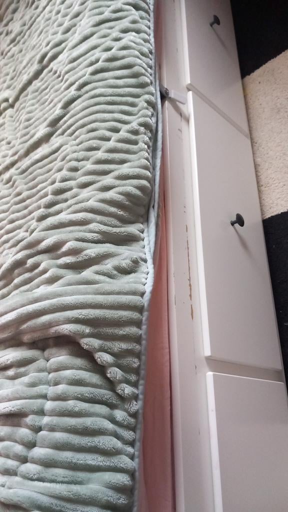 IKEA Hemnes bedbank wit, Ophalen, Modern, Scandinavisch, Wit, Tweepersoons