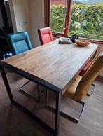 Eetkamerstoelen echt leder henders & hazel, Ophalen, Rechthoekig, 50 tot 100 cm