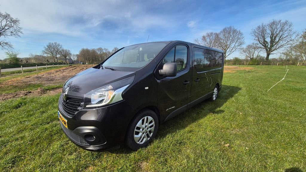 Renault Trafic 1.6 DCI 107KW 2016, Auto's, 145 pk, Zwart, Renault, Leder en Stof