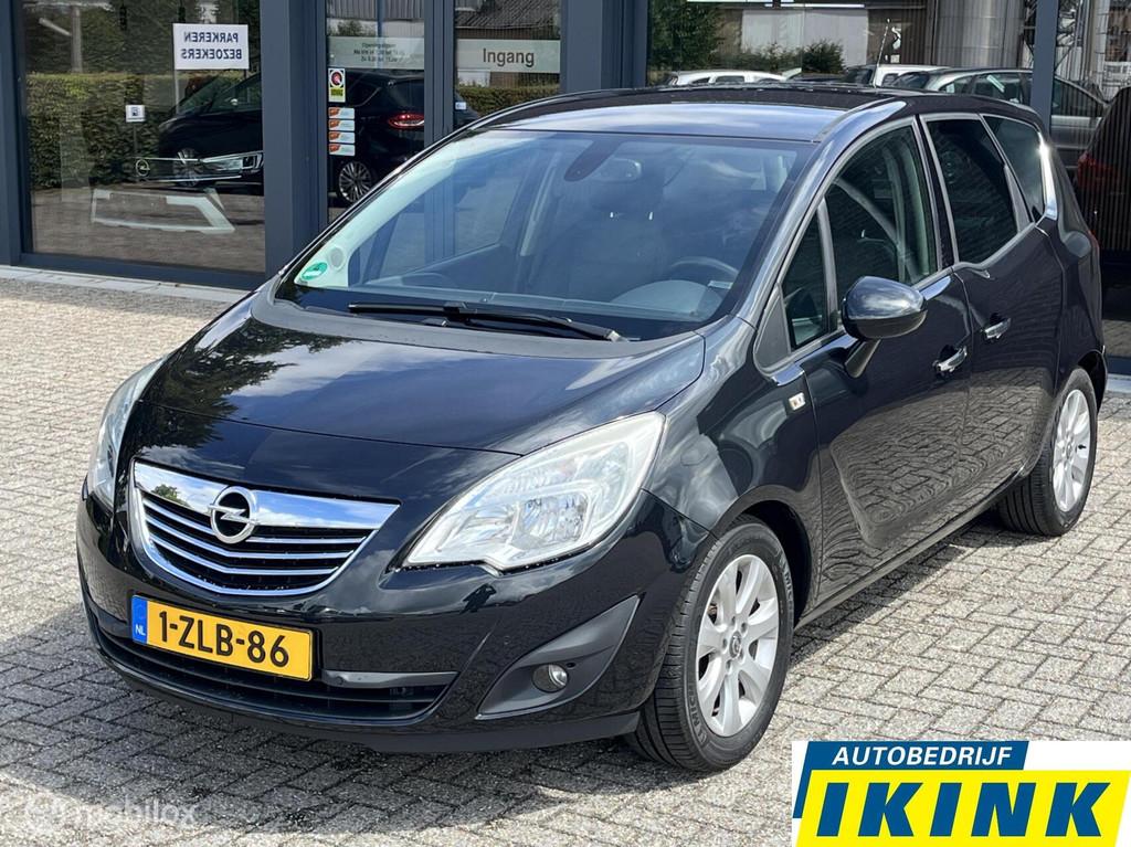 Opel Meriva 1.4 Turbo Cosmo | Trekhaak, Auto's, Opel, Bedrijf, Te koop, Meriva, ABS, Airbags, Airconditioning, Alarm, Boordcomputer