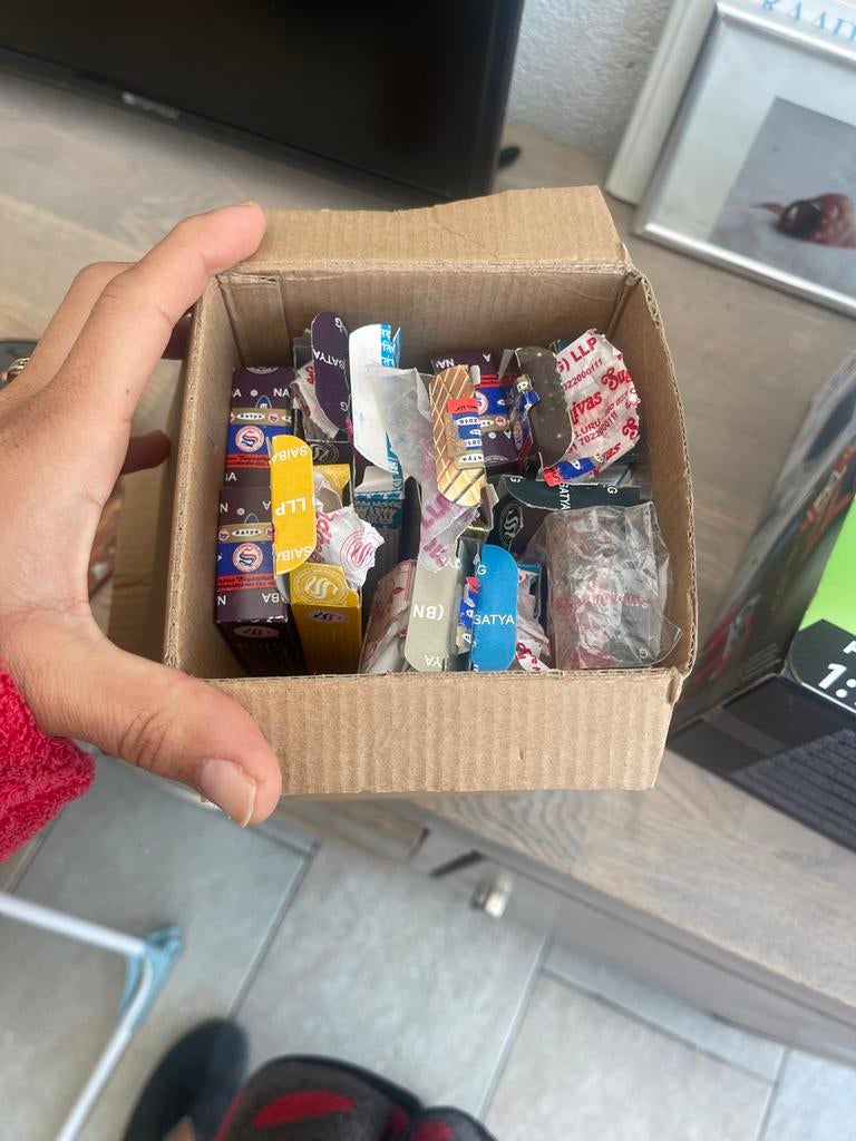 Wierook en houders, Huis en Inrichting, Woonaccessoires | Overige, Ophalen of Verzenden, Gebruikt, Zwart, Hout