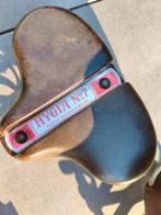 Antieke/vintage Lepper HYGIA N7 fietszadel, Ophalen of Verzenden, Gebruikt, Zadel, Lepper