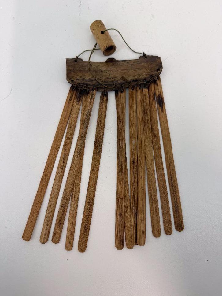 Antieke Batak kalender – bot – Sumatra, Antiek en Kunst, Kunst | Niet-Westerse kunst, Ophalen of Verzenden