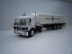Herpa Mercedes SK tank trailer Jever Light., Ophalen of Verzenden, Gebruikt, Bus of Vrachtwagen, Herpa