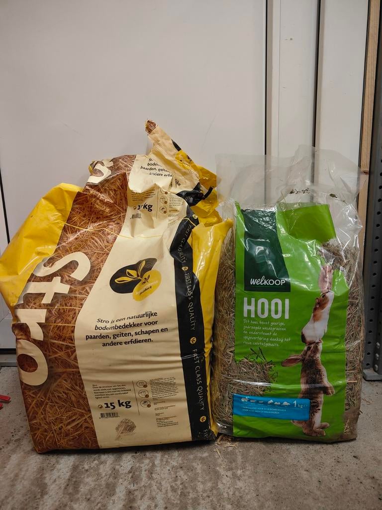 Hooi en stro, Ophalen