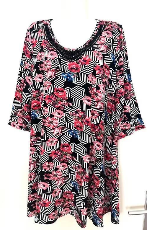 X-Two A-line tuniek maat 46[v], Kleding | Dames, Ophalen of Verzenden, Zo goed als nieuw, Maat 46/48 (XL) of groter, Overige kleuren