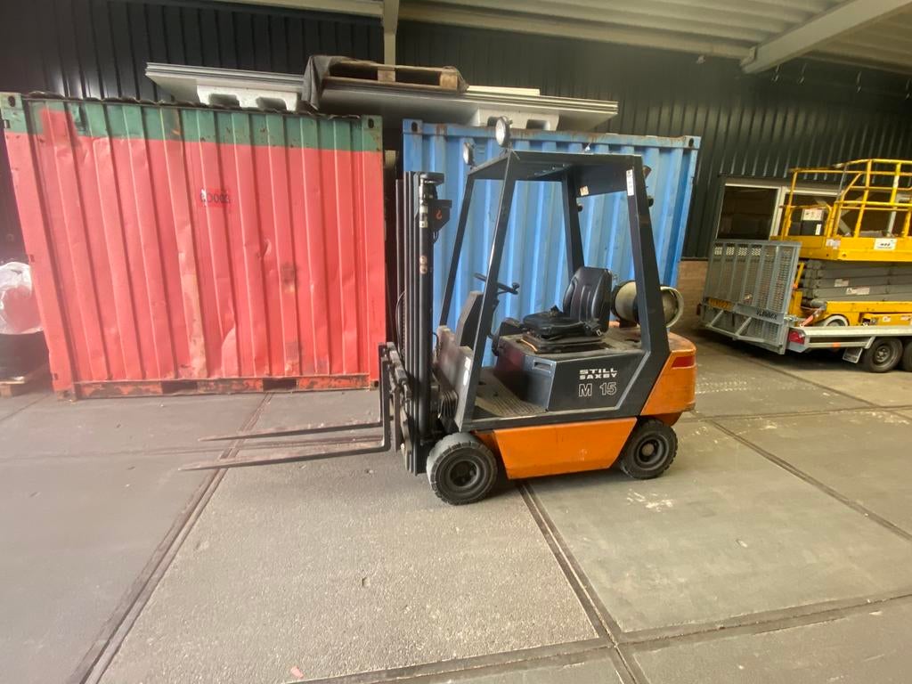 Heftruck still gas, Ophalen, Zo goed als nieuw