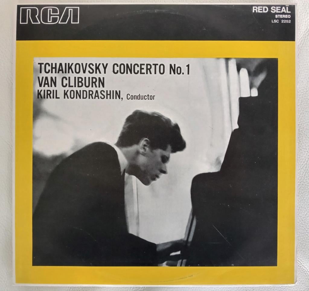 Tchaikovsky Concerto No. 1 - Van Cliburn, Kiril Kondrashin, Cd's en Dvd's, Vinyl | Klassiek, Gebruikt, Ophalen of Verzenden, Romantiek