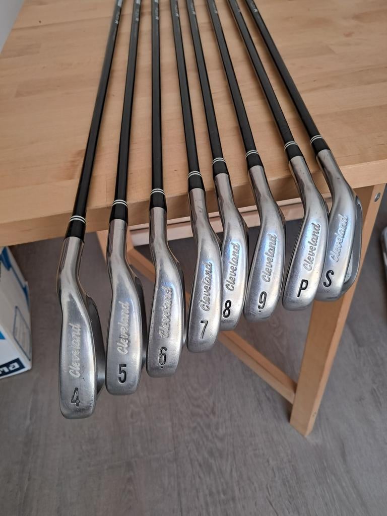 Cleveland TA6 ijzerset met nieuwe grips, Sport en Fitness, Golf, Ophalen of Verzenden, Club, Cleveland
