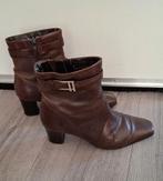 Bruine leren clarks enkellaars 37,5, Ophalen of Verzenden, Zo goed als nieuw, Bruin