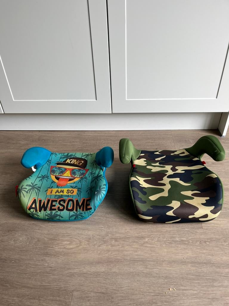 2 zitverhogers auto (samen 7,50 euro), Kinderen en Baby's, Autostoeltjes, 15 t/m 36 kg, Ophalen, Overige merken, Gebruikt
