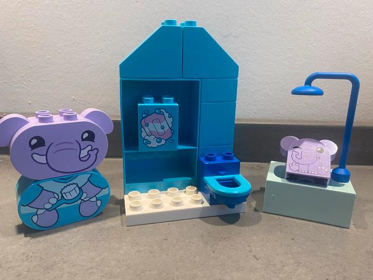 Duplo Badkamer Set - Daily Routines Bath Time 10413, Kinderen en Baby's, Speelgoed | Duplo en Lego, Zo goed als nieuw, Duplo, Complete set