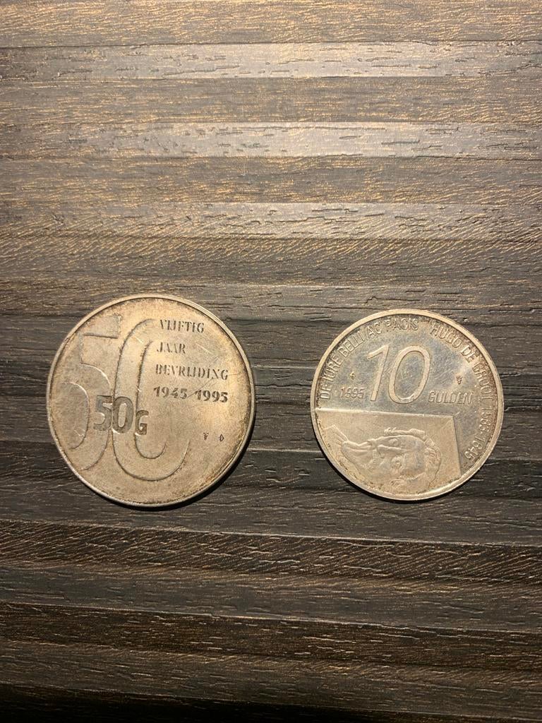 Set van 50 gulden en 10 gulden munten, Ophalen, Setje, Koningin Beatrix, Zilver