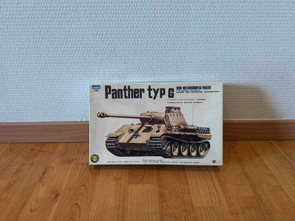 Otaki Panther Typ G Tank 1/48 - Gemotoriseerd, Ophalen of Verzenden, Nieuw, 1:32 tot 1:50
