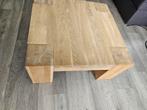 Quint Salontafel 75x75 - Onbehandeld Eiken, Ophalen, Gebruikt, 50 tot 100 cm, 50 tot 100 cm