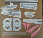 Stickerset Gilera Runner fluo rosso, Ophalen of Verzenden