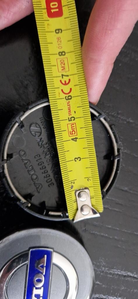 Originele Volvo Naafkappen - 61 mm, Ophalen of Verzenden