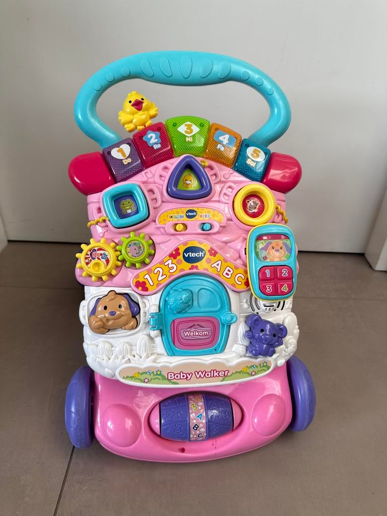 VTech Baby Walker Loopwagen - Zo goed als nieuw, compleet, Kinderen en Baby's, Speelgoed | Vtech, Ophalen, Zo goed als nieuw, 6 maanden tot 2 jaar
