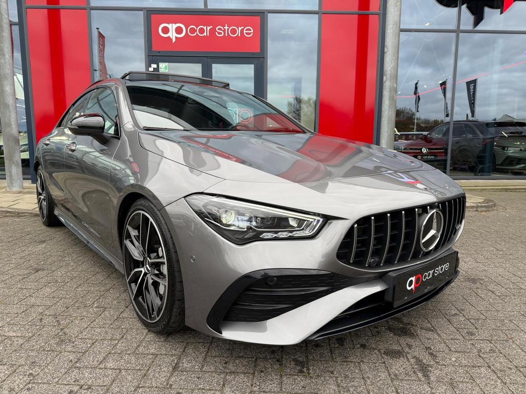 Mercedes-Benz CLA-klasse AMG 35 4MATIC / panoramadak / facel, Automaat, CLA, Zwart, 4 cilinders
