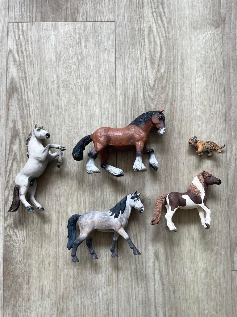 Schleich, Papo, Bullyland speelfiguren set, Ophalen of Verzenden, Gebruikt