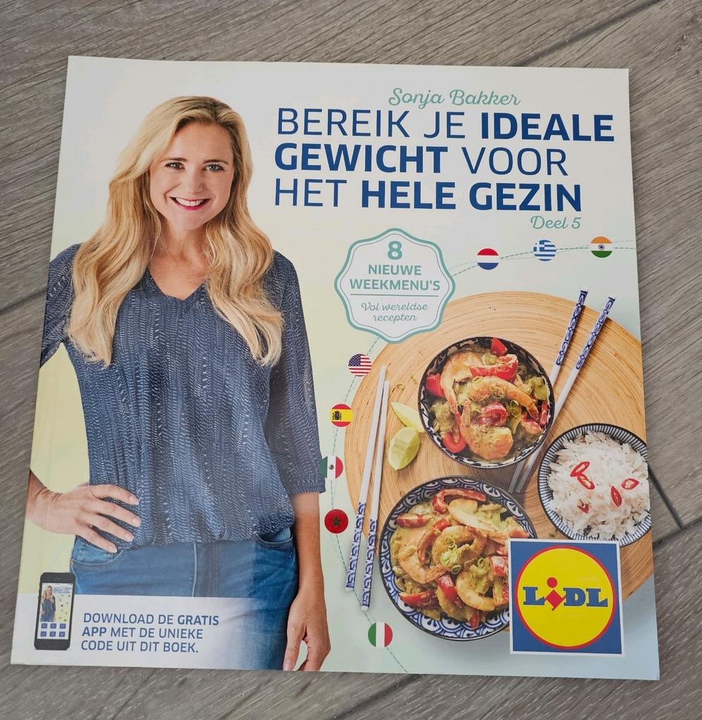 Sonja Bakker - deel 5 bereik je ideale gewicht, Boeken, Zo goed als nieuw, Sonja Bakker, Gezond koken, Nederland en België
