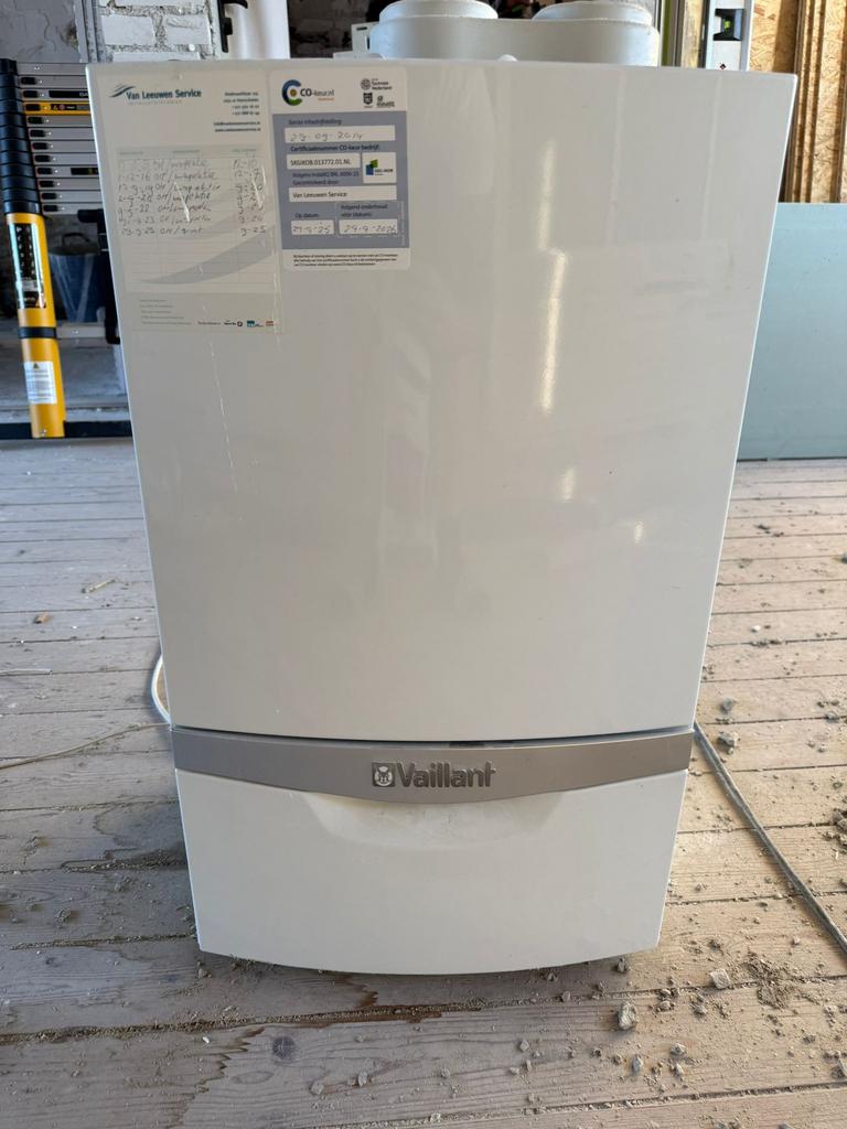 CV ketel Vaillant uit 29-05-2014 goed in staat!!, Geiser, Ophalen of Verzenden, Minder dan 20 liter, 6 t/m 10 jaar oud