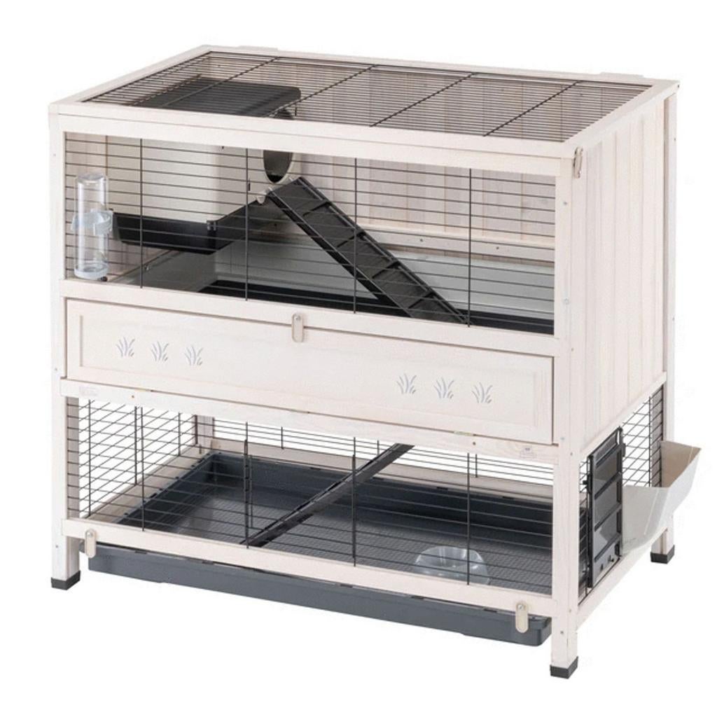 Prachtig binnen konijnenhok, Dieren en Toebehoren, Ophalen, Zo goed als nieuw, 90 cm of meer, Konijn